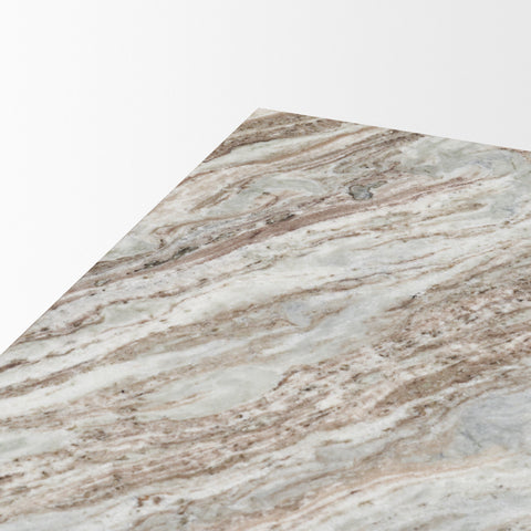 Marble-patterned surface on a white background