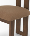 mocha dining chair