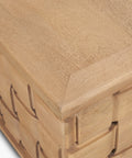 square wood coffee table light brown