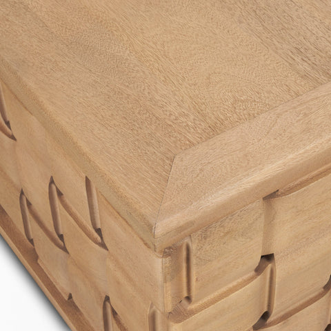 square wood coffee table light brown