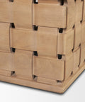 square wood coffee table light brown