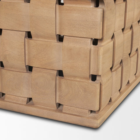 square wood coffee table light brown