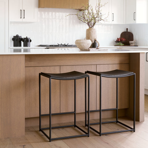 Taniel Black - Counter Chair Mercana