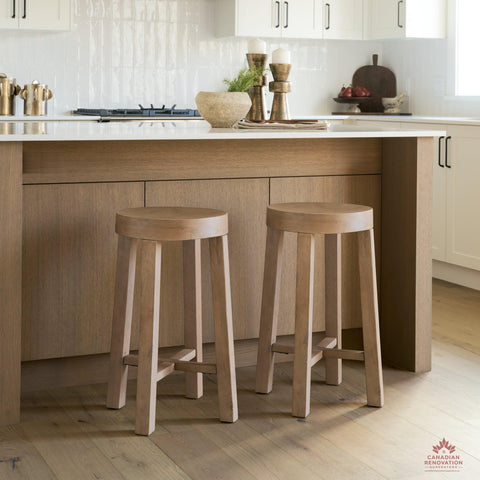 Brahma Light Brown - Counter Chair Mercana