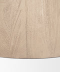 Close-up of a wooden surface with a natural finish