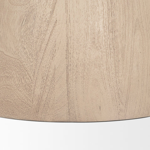 Close-up of a wooden surface with a natural finish