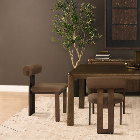 modern upholstered dining chair