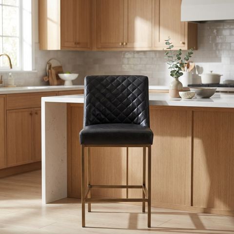 Leighland Coal - Counter Chair Sunpan