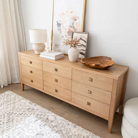 Hara Natural Nine Drawer - Dresser SIF