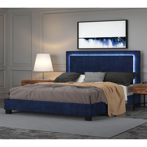 Lumina Blue - King Bed WW