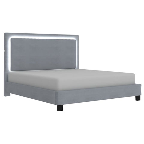 Lumina Grey - King Bed WW