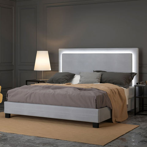 Lumina Grey - King Bed WW