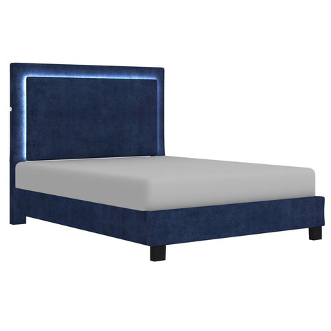 Lumina Blue - Queen Bed WW