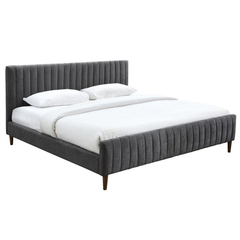 Hannah Charcoal - King Bed WW