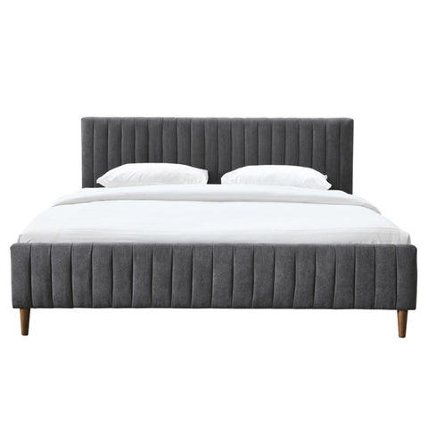 Hannah Charcoal - King Bed WW