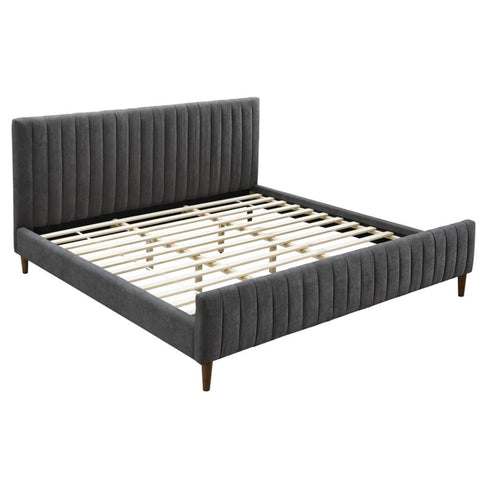 Hannah Charcoal - King Bed WW