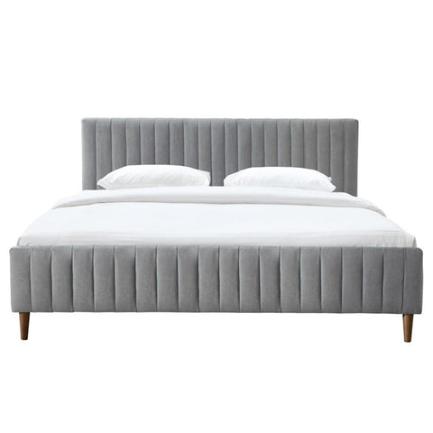 Hannah Light Grey - King Bed WW