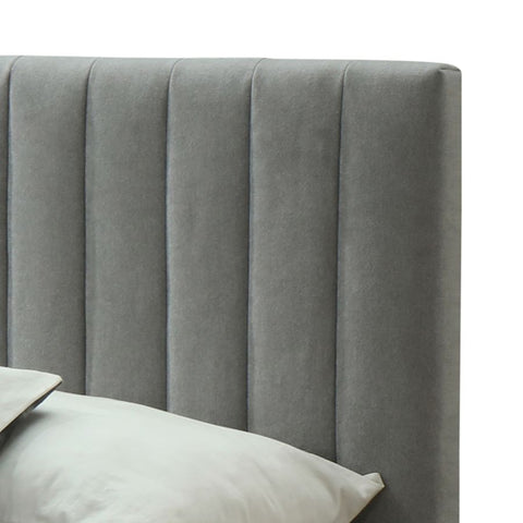 Hannah Light Grey - King Bed WW