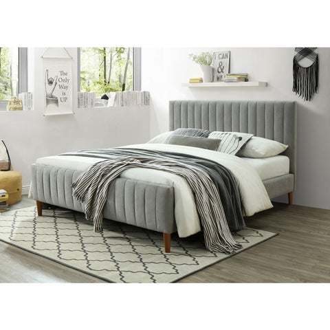 Hannah Light Grey - Queen Bed WW