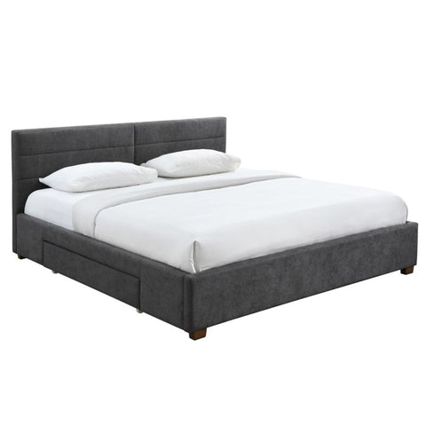 Emilio Charcoal - King Bed WW