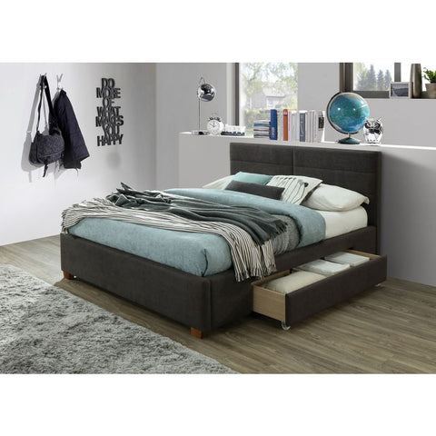 Emilio Charcoal - Queen Bed WW