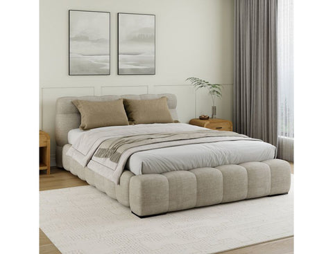 Pasha Beige Pearl - Queen Bed