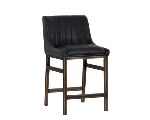 Halden Black - Counter Chair Sunpan