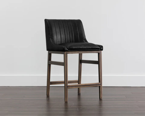 Halden Black - Counter Chair Sunpan