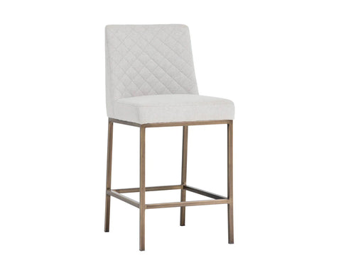 Leighland Light Grey - Counter Chair Sunpan