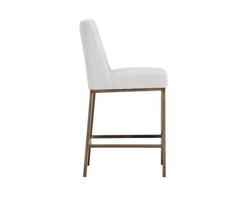 Leighland Light Grey - Counter Chair Sunpan