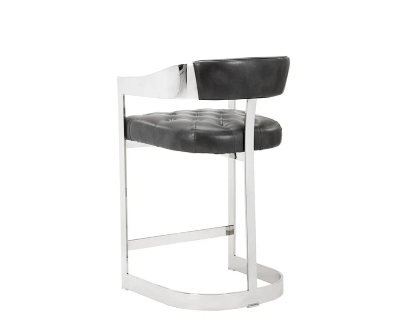 Beaumont Magnetite - Counter Chair Sunpan