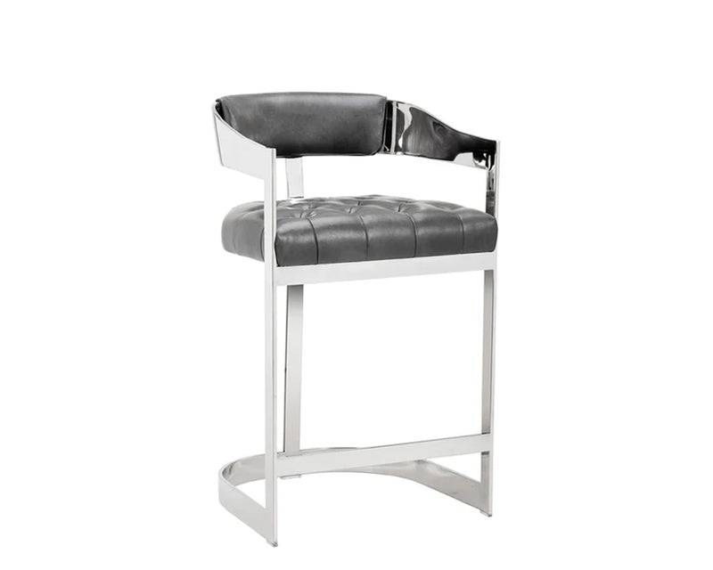 Beaumont Magnetite - Counter Chair Sunpan