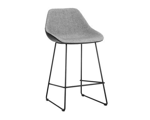 Mccoy Black - Counter Chair Sunpan