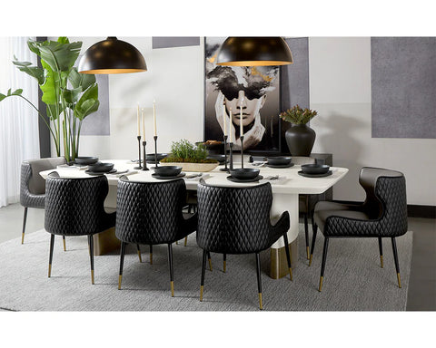 Gianni Black - Dining Chair Sunpan