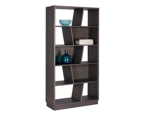 Jude Charcoal Grey - Bookcase Sunpan