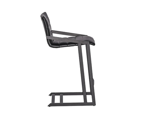 Webber Black - Counter Chair Sunpan (Set Of Two)