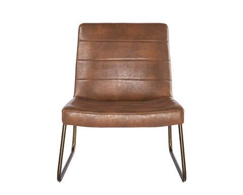 Anton Cognac - Accent Chair Sunpan