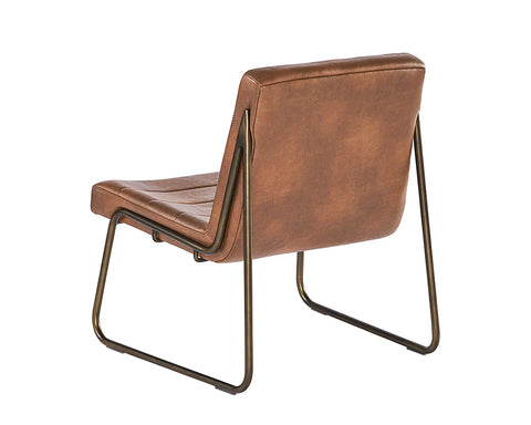 Anton Cognac - Accent Chair Sunpan