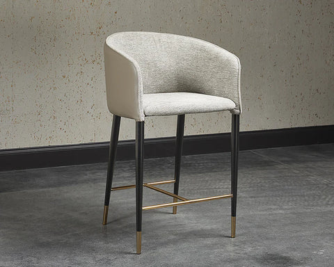 Asher Grey - Counter Chair Sunpan