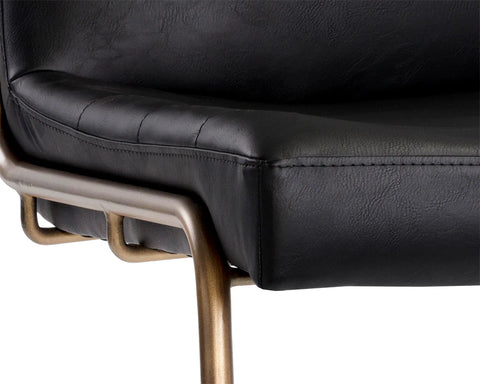 Anton Black - Accent Chair Sunpan