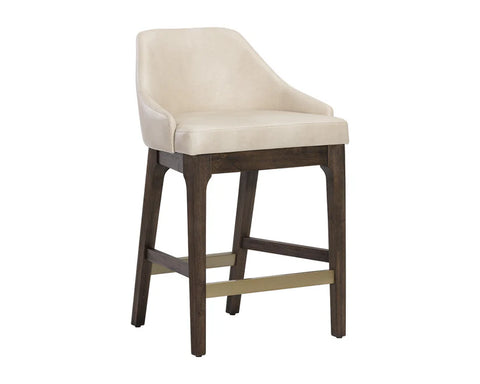 Kace Cream - Counter Chair Sunpan