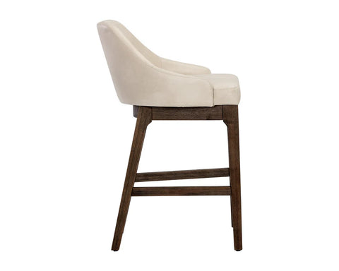 Kace Cream - Counter Chair Sunpan