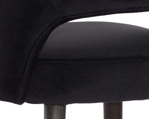 Monae Black - Counter Chair Sunpan