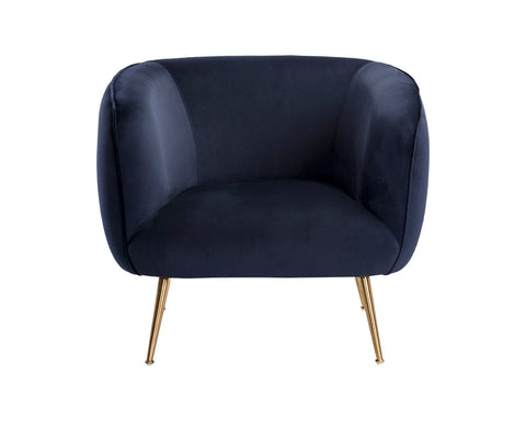 Amara Navy - Accent Chair Sunpan