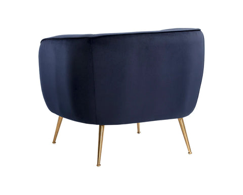 Amara Navy - Accent Chair Sunpan