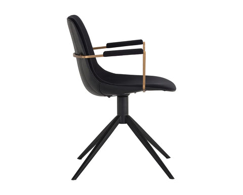 Cassius Black - Office Chair Sunpan