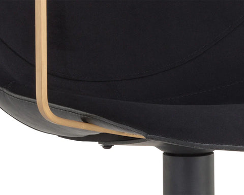 Cassius Black - Office Chair Sunpan
