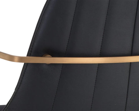 Cassius Black - Office Chair Sunpan