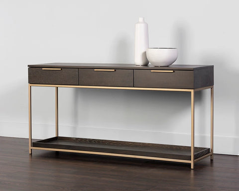 Rebel Charcoal - Console Table Sunpan