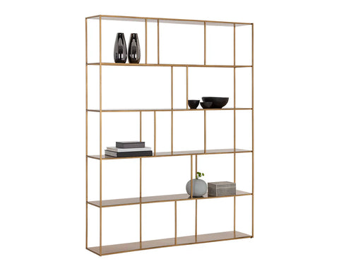 Eiffel Extra Large Antique Brass - Bookcase Sunpan